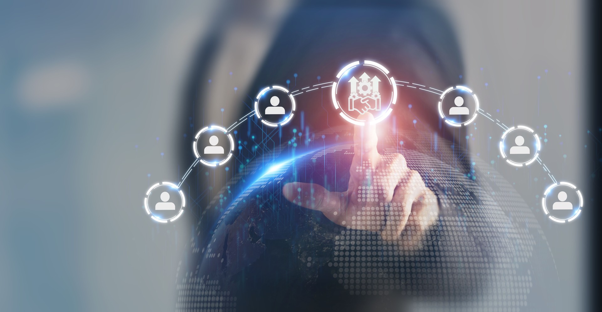 Business collaboration, matching, growth strategies concept. Business ecosystems and partnerships.  Networking and solution of creating new opportunities. Task relations, collaboration, team building.